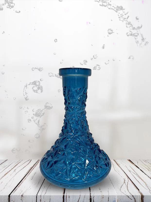 VESSEL GLASS Hookah Base - FROSTY (Sea Wave) - Prestige Hookah