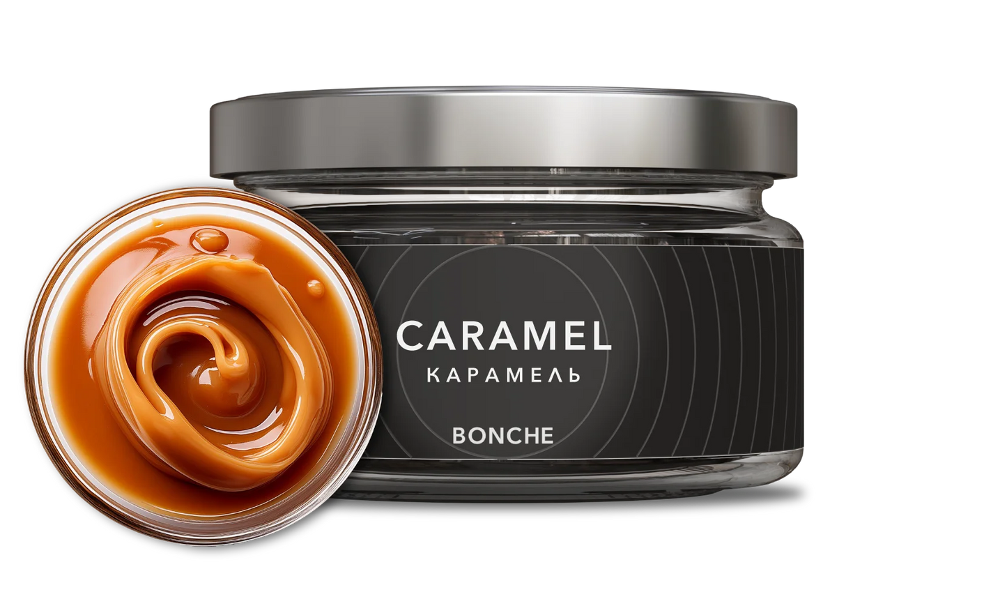 BONCHE Hookah Shisha - CARAMEL 120g - Prestige Hookah