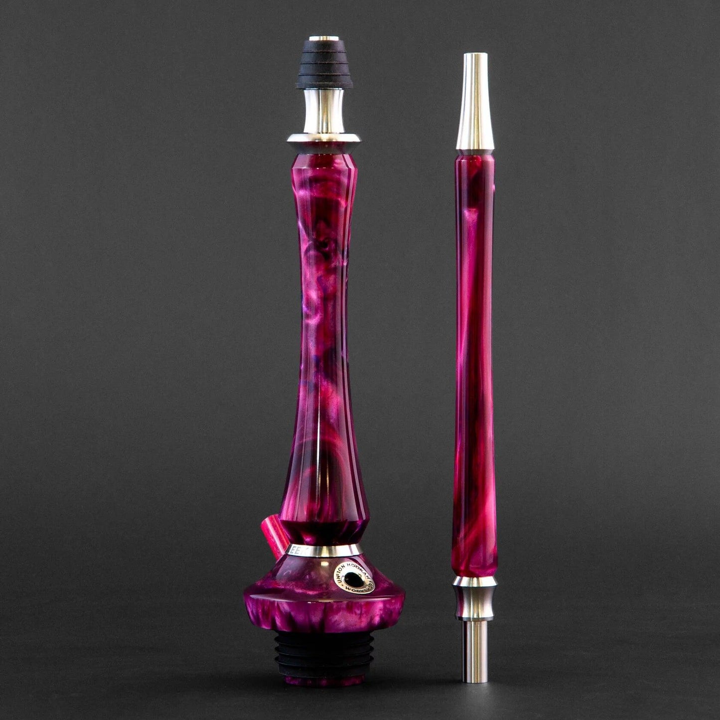 Union Hookah - SLEEK ACRYLIC (Full Purple Red) - Prestige Hookah