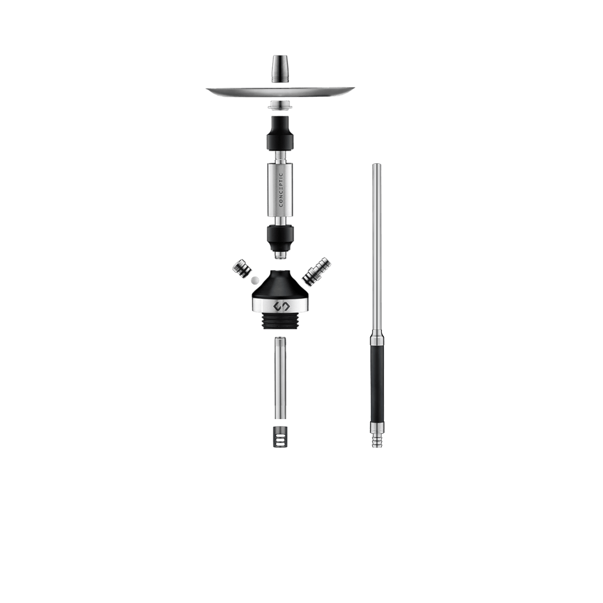 Conceptic Hookah - Smart (Steel) - Prestige Hookah