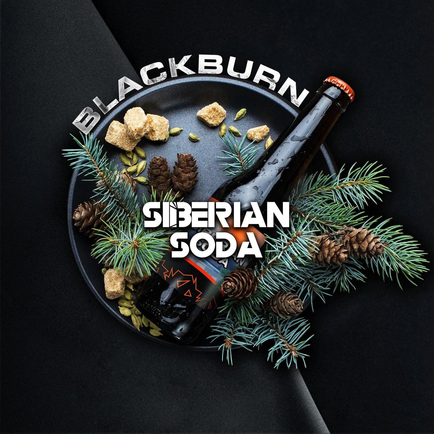 Black Burn SIBERIAN SODA Hookah Shisha - 200gr - Prestige Hookah