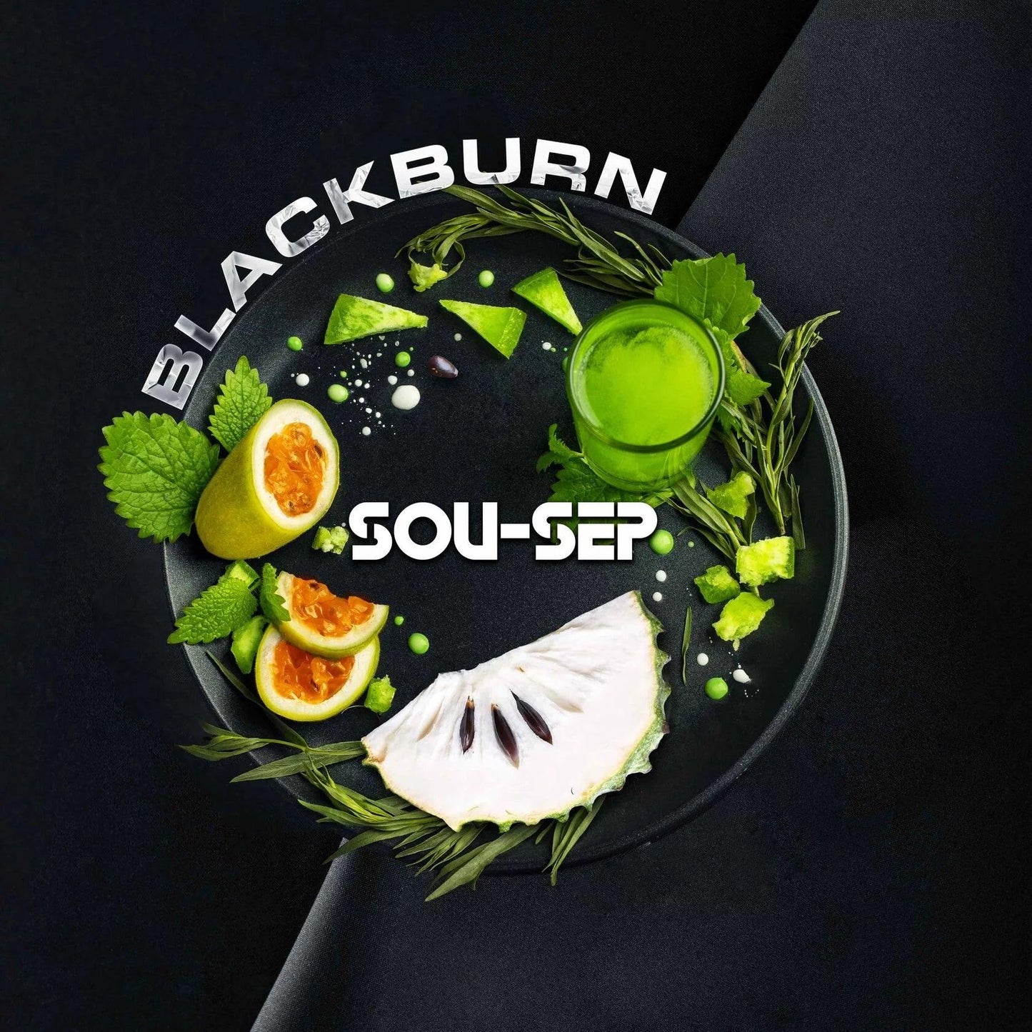 Black Burn SOU-SEP Hookah Shisha - 100g - Prestige Hookah