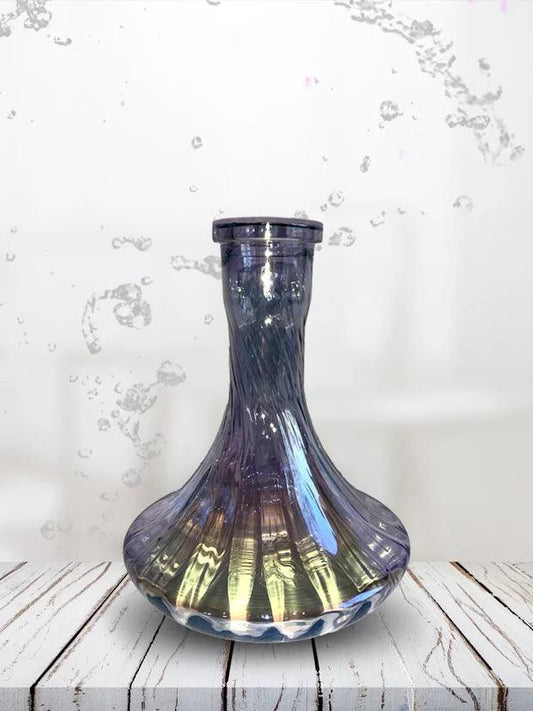 VESSEL GLASS Hookah Base - CRAFT (Pearl Wave) - Prestige Hookah