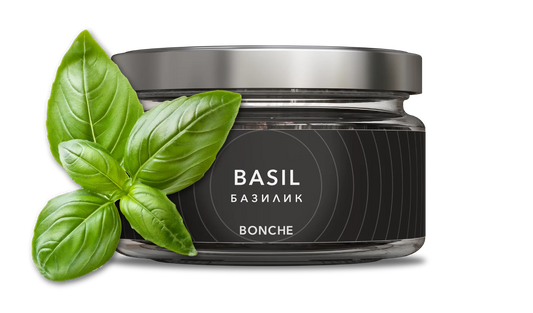 BONCHE Hookah Shisha - BASIL 120g - Prestige Hookah