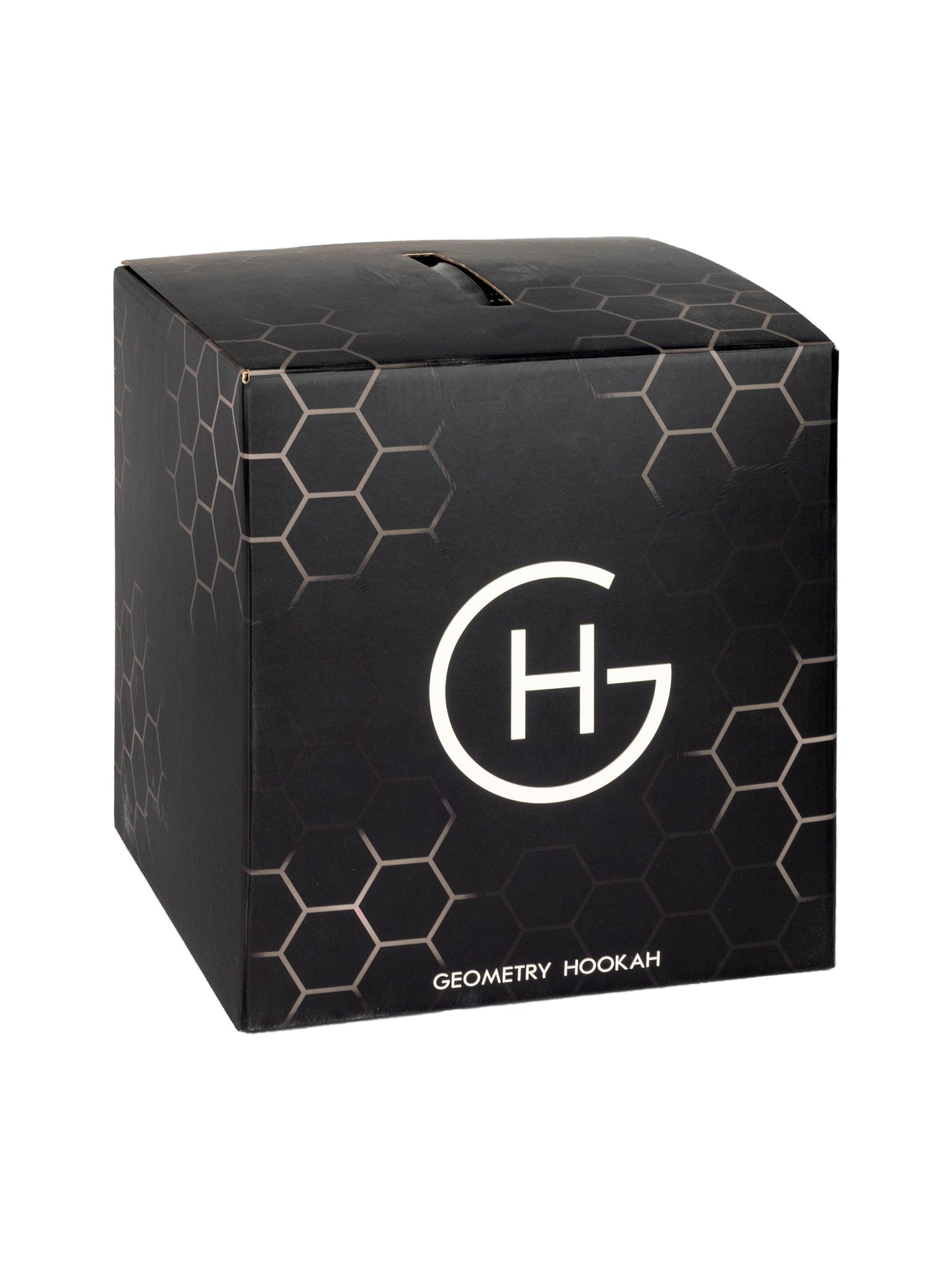 Geometry Hookah - Glass Base (Clear) - Prestige Hookah