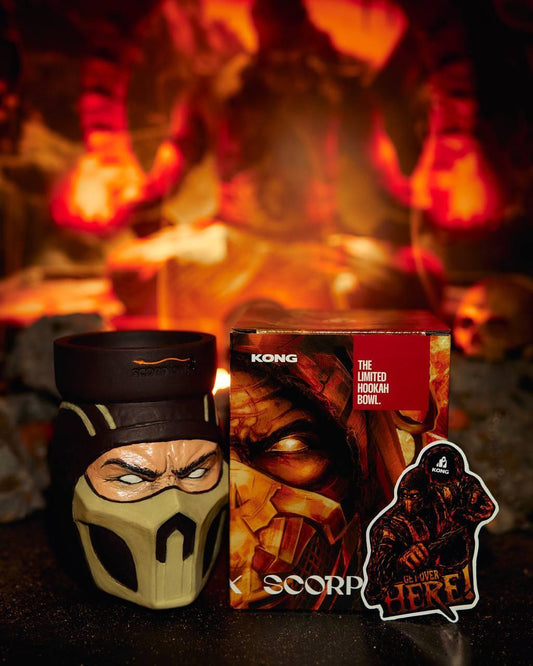KONG Hookah Bowl - SCORPION Limited Edition - Prestige Hookah
