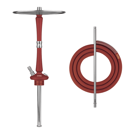 HOOB Hookah - Go (Wine Red) - Prestige Hookah