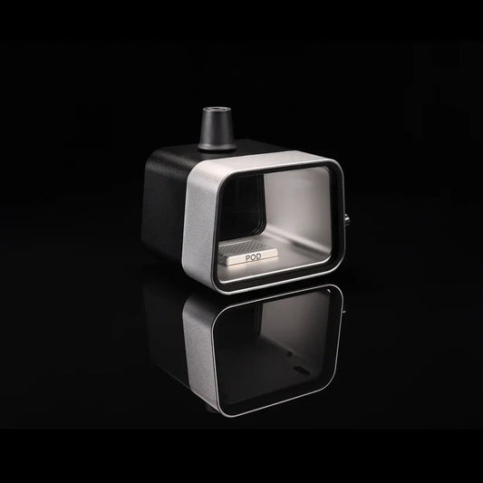 PURJFAM - POD Mini Travel Hookah (Silver)