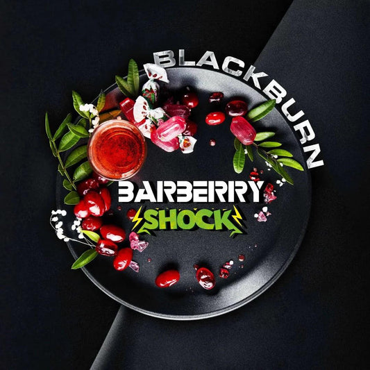 Black Burn BARBERRY SHOCK Hookah Shisha - 200gr - Prestige Hookah