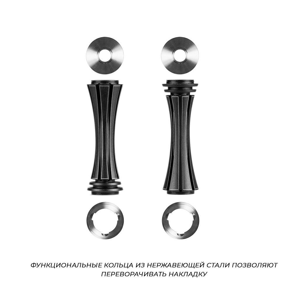 Alpha Hookah - Model X Reverse (Black Matte) - Prestige Hookah