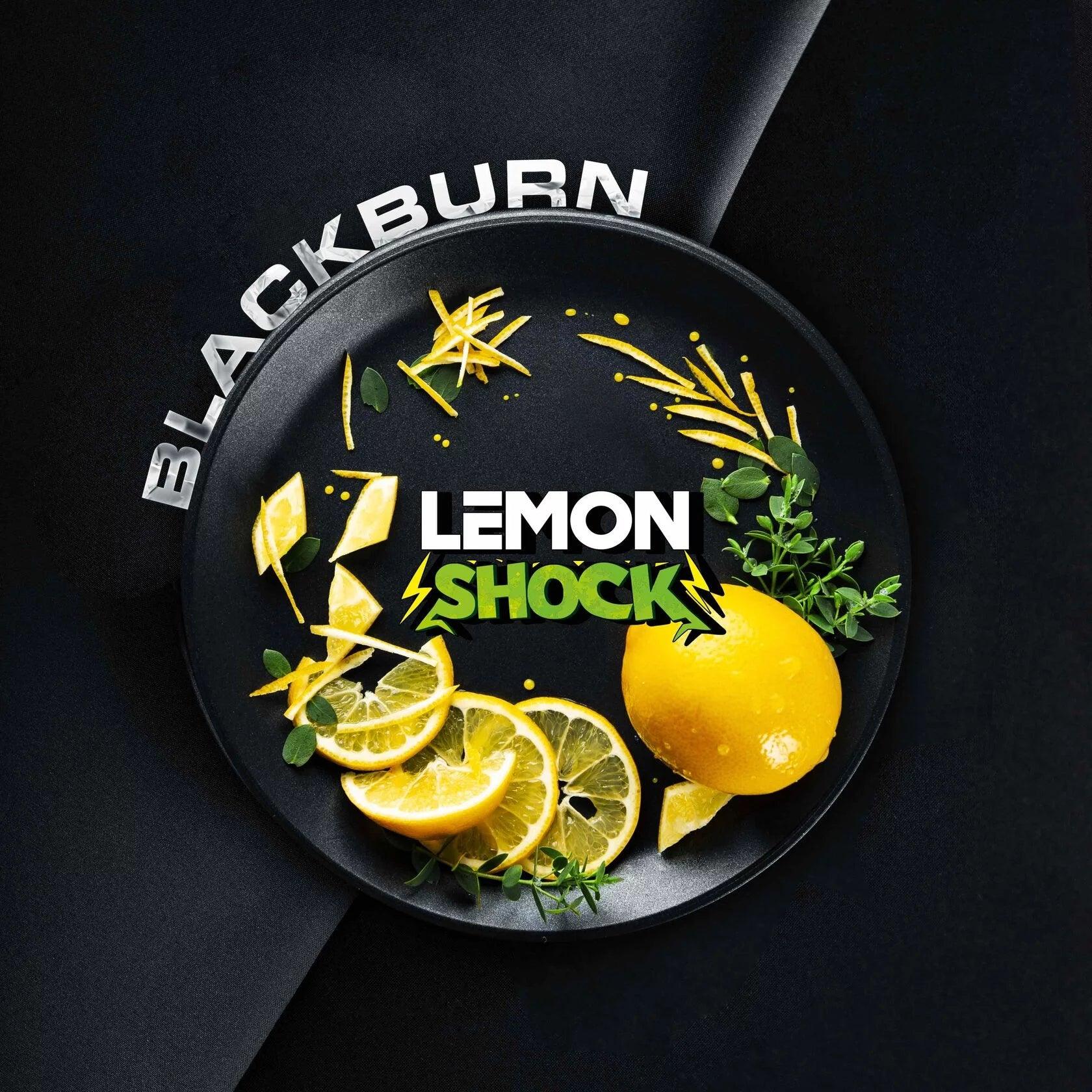 Black Burn LEMON SHOCK Hookah Shisha - 100g - Prestige Hookah