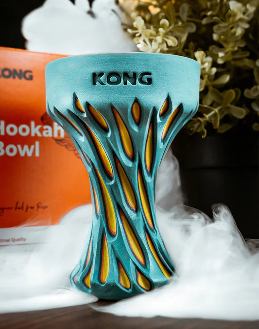 KONG Hookah Bowl - RAZOR BLUE - Prestige Hookah